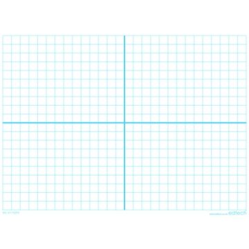 Grid Write & Wipe Boards x and y Pack 30