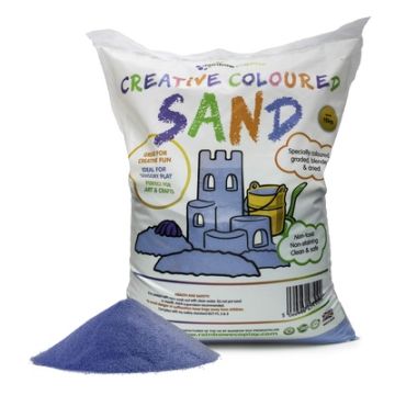 Coloured Sand 15kg Purple