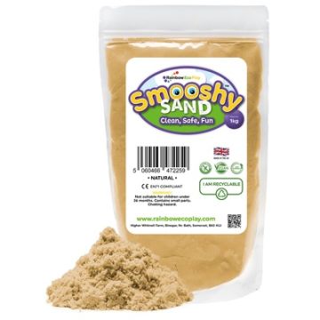 Smooshy Sand 1kg Natural