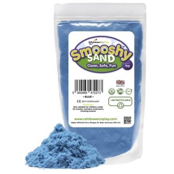 Smooshy Sand 1kg Blue
