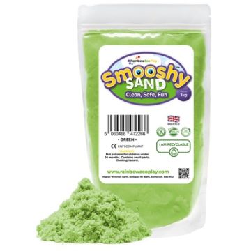 Smooshy Sand 1kg Green