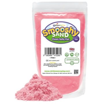 Smooshy Sand 1kg Pink