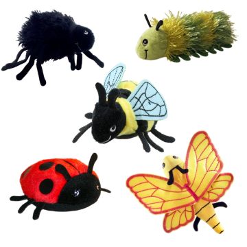 Minibeast Finger Puppets Pack of 5
