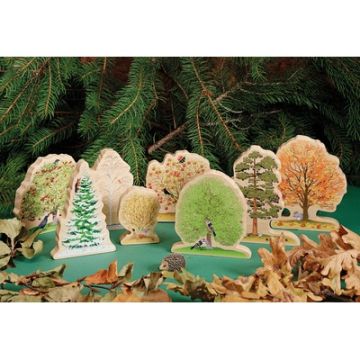 Four Seasons Wooden Tree Set