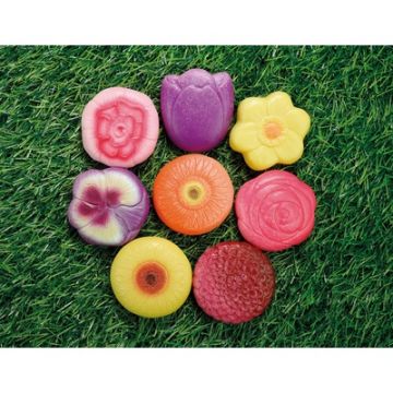 Sensory Play Stones Flowers Pack of 8