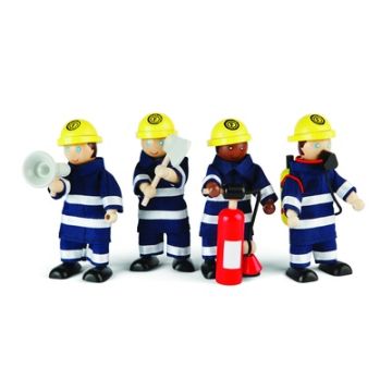 Firefighters Play Set Pack of 4