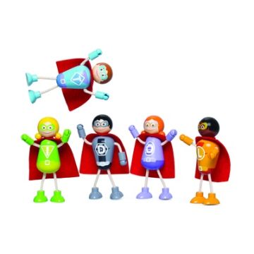 Superhero Figures Pack of 5