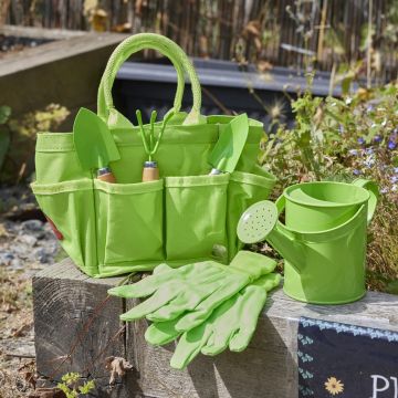 Small Gardening Tote Bag with Tools