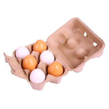 Six Eggs in Carton