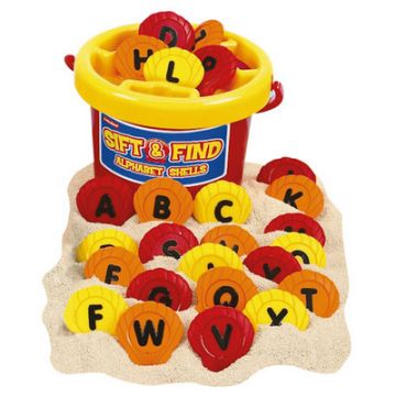 Alphabet Sift & Find Shells Pack of 26