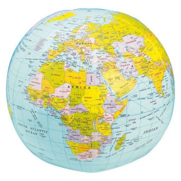 Political Inflatable Globe