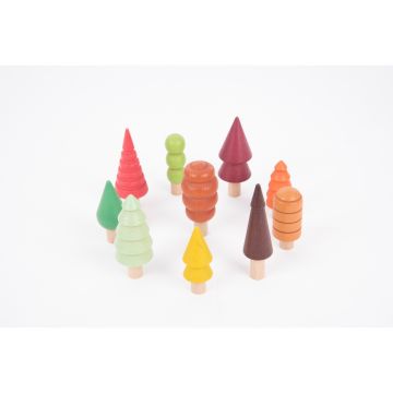 Seasonal Woodland Trees Pack of 10