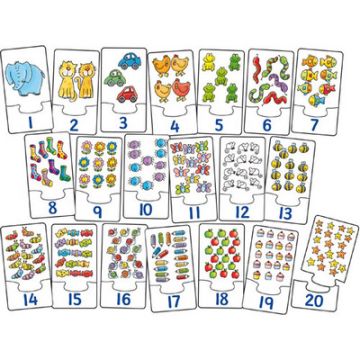 Match & Count Puzzle Pack 1-20