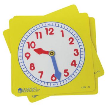 Pupil Clock Dials Pack of 10