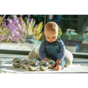 Silver Mystery Sensory Balls Pack of 6