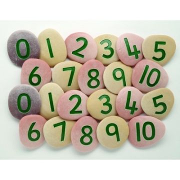 Jumbo Pebbles - Number Bonds to 10