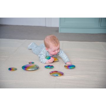 Sensory Reflective Colour Burst Buttons Pack of 7