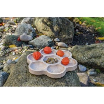 Natural Flower Tray 6 section