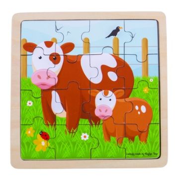 Tray Puzzle Cow & Calf