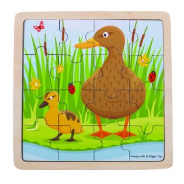 Tray Puzzle Duck & Duckling