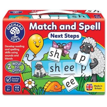 Match & Spell Next Steps Game