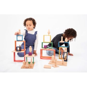 Rainbow Architect Shapes Set of 28