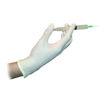 Powder Free Latex Disposable Gloves Medium Box of 100