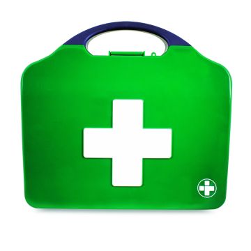 Empty First Aid Box 340 x 300 x 100mm Green