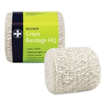 50mm x 4m Stretch Crepe Bandage