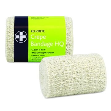 75mm x 4m Stretch Crepe Bandage
