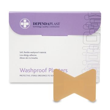 Washproof Finger Tip Plasters Box of 50