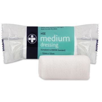 Sterile Dressings 120mm x 120mm Pack of 20