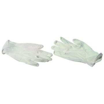 Powder Free Vinyl Disposable Gloves Large Box of 100