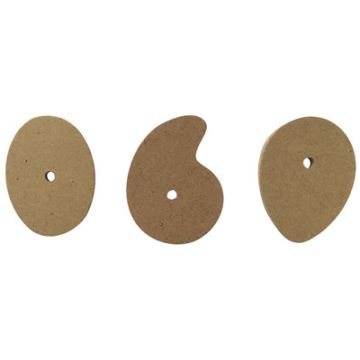 Assorted MDF Cams Natural Pack 90