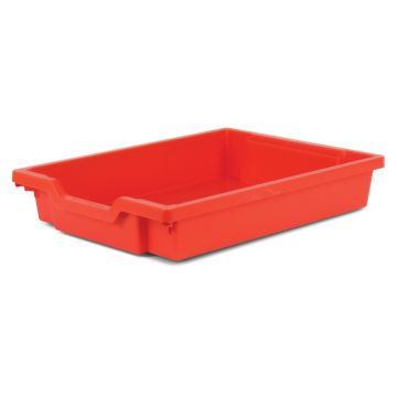 Gratnells Shallow Tray Flame Red