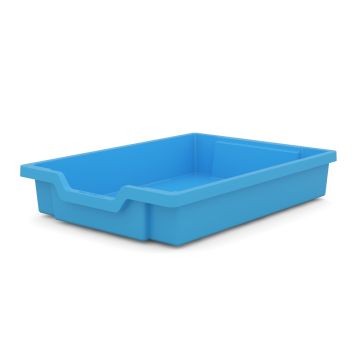 Gratnells Shallow Tray Cyan Blue