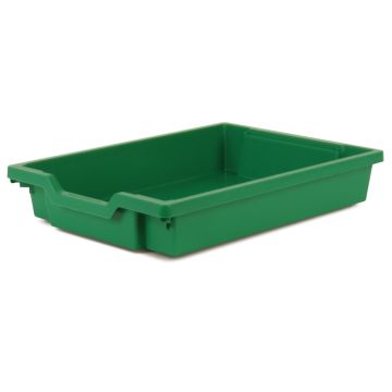 Gratnells Shallow Tray Grass Green Pack of 12