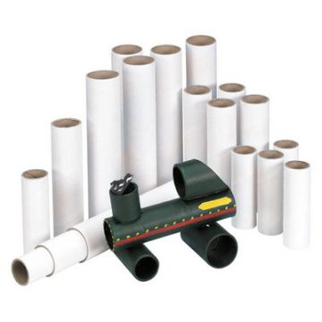 White Cardboard Tubes Pack of 75