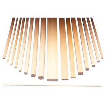 Ramin Dowel 5mm Natural Pack 20