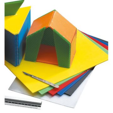 Correx Corrugated Plastic Board Assorted Pack of 6
