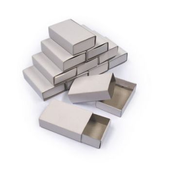 Plain Matchboxes White Pack 50