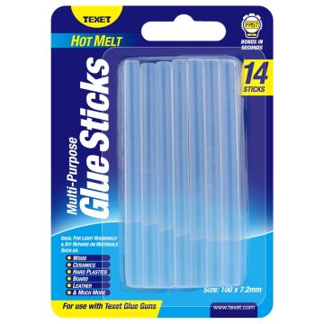 Texet Cool Melt Glue Sticks - Pack 25