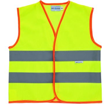 Children's Hi-Vis Waistcoat Yellow Age 7-9