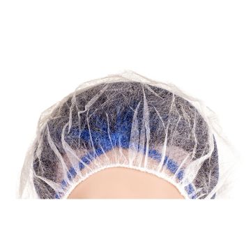 Cater Safe Boufant Caps White Pack of 100