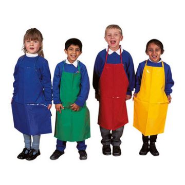 PVC Aprons Children's 650mm Red