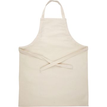 Natural Cotton Apron 7-12 years