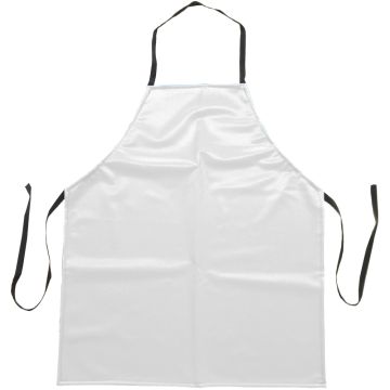 Front Apron Plastic Bib Adult White