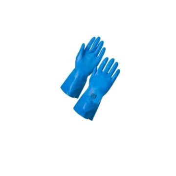 Medium Weight Latex Household Gloves Medium Blue