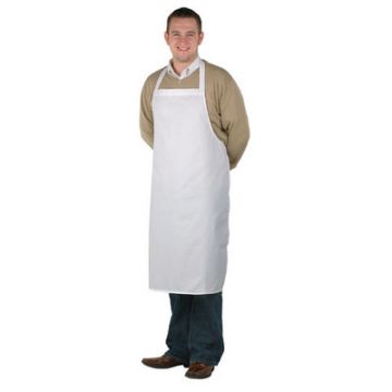 Polyester Cotton Apron White