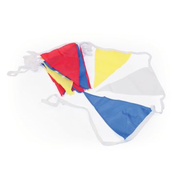 Coloured Nylon Bunting Flag 10m Roll